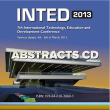 INTED2013 Abstracts CD